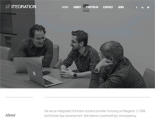 Tablet Screenshot of itegration.com